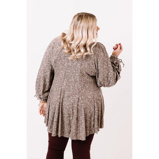 Shift Tunic   Chestnut   Curves