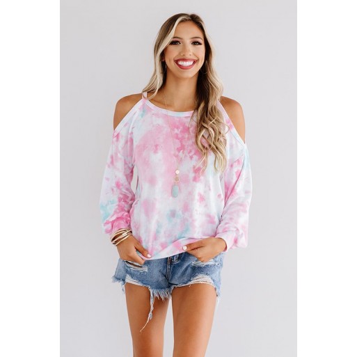   Love Tie Dye Shift Top