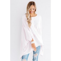 Tie D e Shift Tunic In Light Pink