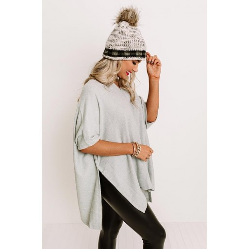   Lodge Shift Tunic In Grey