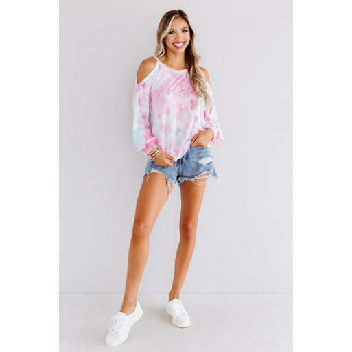   Love Tie Dye Shift Top