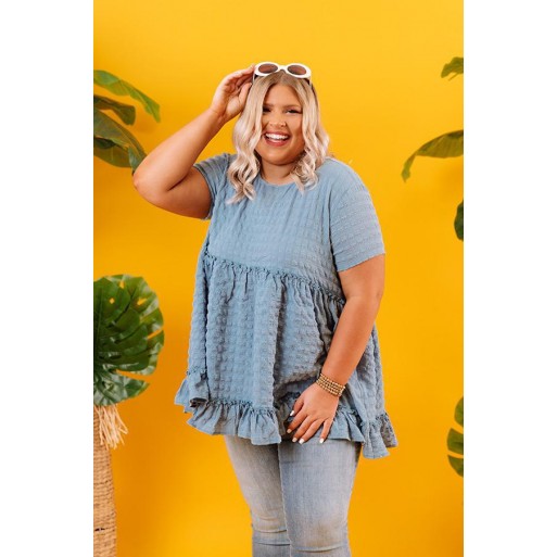 Cheers Shift Top In Airy   Curves