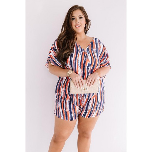  shine Romper  Curves