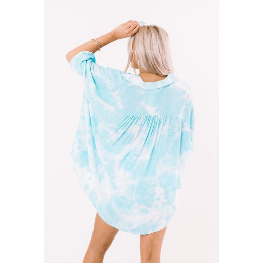 Dreaming Shift Tunic In Sky  