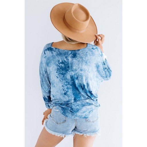 Grace Tie Dye Shift Top In  