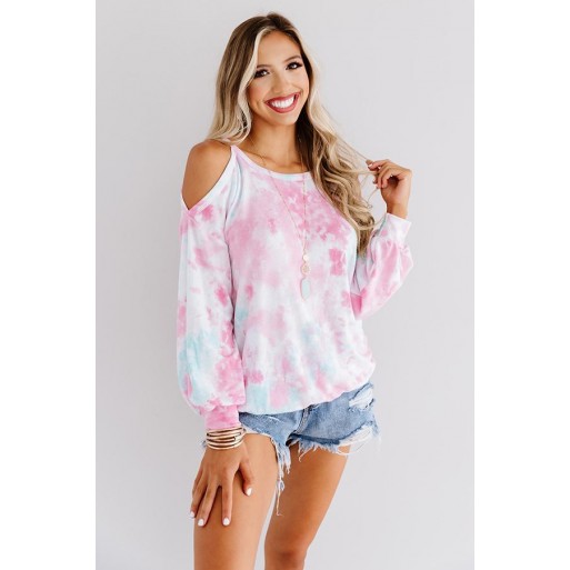   Love Tie Dye Shift Top