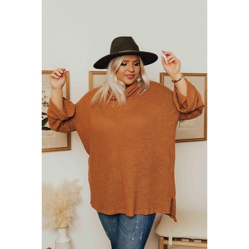 Waffle Knit Tunic In C l Curves