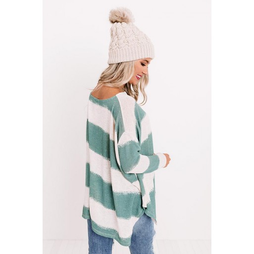 Think A ke Knit Top in Teal