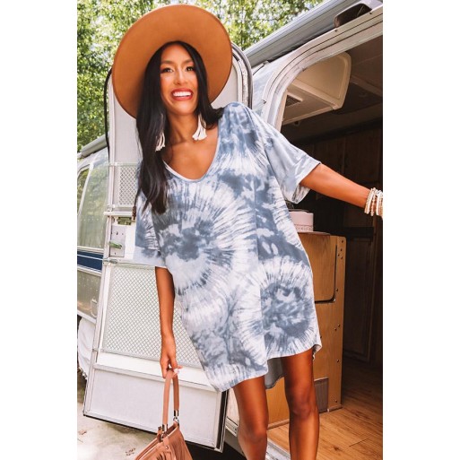 Swing Tie Dye Tunic In Airy  