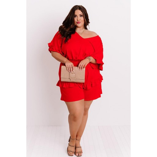 A Bottle Romper In Sca et  Curves